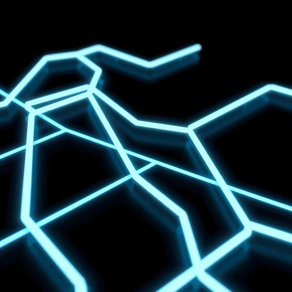 Tech grid background